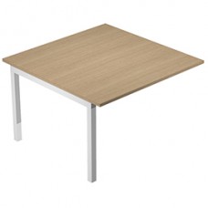 Modulo aggiuntivo per tavolo riunioni Agorà - 120 x 120 x 74,4 cm - rovere
