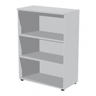 Armadio modulare - a giorno - 90 x 44 x 123 cm - grigio