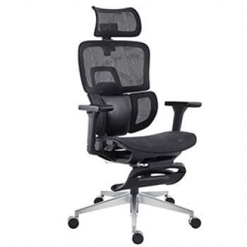 Seduta ergonomica - con braccioli regolabili - nero - Unisit Seduta ergonomica - con braccioli regolabili - nero - Unisit