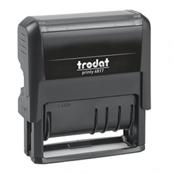 Timbro Printy P4 Dater Eco 4817 Datario + Polinomio - 3,8 mm - autoinchiostrante - Trodat