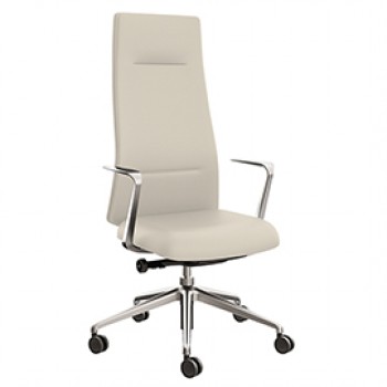 Poltrona direzionale Bull BUA - con braccioli fissi - panna - Unisit Poltrona direzionale Bull BUA - con braccioli fissi - panna - Unisit