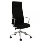 Poltrona direzionale Bull BUA - con braccioli fissi - nero - Unisit