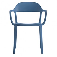 Seduta attesa Mina - con braccioli fissi - blu - Unisit Seduta attesa Mina - con braccioli fissi - blu - Unisit