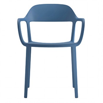 Seduta attesa Mina - con braccioli fissi - blu - Unisit Seduta attesa Mina - con braccioli fissi - blu - Unisit