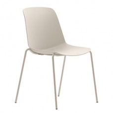 Seduta attesa Luna - 4 gambe - avorio - Unisit Seduta attesa Luna - 4 gambe - avorio - Unisit