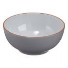 Ciotola - rPET - grigio - Ø19 x 8,4cm - Leone