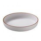 Piatto fondo - rPET - bianco - Ø21 x 3,8cm - Leone