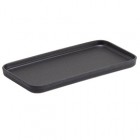 Vassoio buffet Norway - antracite - 27,5 x 13,2 x 1,7cm - melamina - Leone Vassoio buffet Norway - antracite - 27,5 x 13,2 x 1,7cm - melamina - Leone
