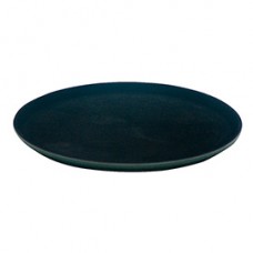 Vassoio antiscivolo - rotondo - nero - Ø40 cm - PP - Leone