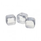 Cubetti refrigeranti - trasparenti - riutilizzabili - 4,5 x 4,5cm - Leone - conf. 10pezzi