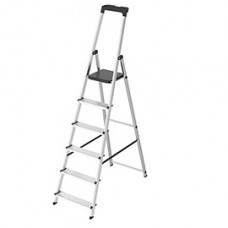 Scala in alluminio - 6 gradini - Verdelook Scala in alluminio - 6 gradini - Verdelook