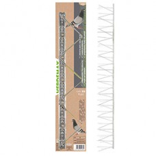 Dissuasore per volatili - acciaio - 50 cm - 36 punte - Verdemax