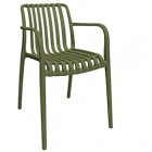 Sedia Nives - 56 x 42 x 81 cm - PP - verde - Verdelook