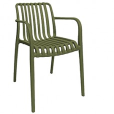 Sedia Nives - 56 x 42 x 81 cm - PP - verde - Verdelook