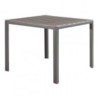 Tavolo Tenerife - quadrato - 78 x 78 x 74 cm - grigio - Verdelook