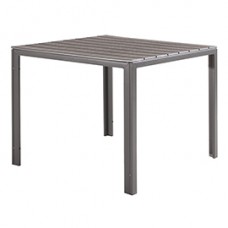 Tavolo Tenerife - quadrato - 78 x 78 x 74 cm - grigio - Verdelook