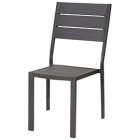 Sedia Tenerife - 62 x 45 x 88 cm - grigio - Verdelook