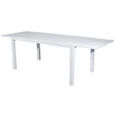 Tavolo Sardegna - rettangolare - 160 x 100 x 74 cm - bianco - Verdelook