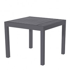 Tavolo Sardegna - quadrato - 90 x 90 x 74 cm - grigio - Verdelook