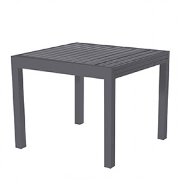 Tavolo Sardegna - quadrato - 90 x 90 x 74 cm - grigio - Verdelook Tavolo Sardegna - quadrato - 90 x 90 x 74 cm - grigio - Verdelook