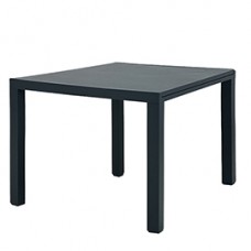 Tavolo Malta - quadrato - 90 x 90 x 74 cm - grigio - effetto cemento - Verdelook