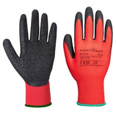 Guanti A174 Flex Grip - lattice - L - rosso/nero - Portwest Guanti A174 Flex Grip - lattice - L - rosso/nero - Portwest