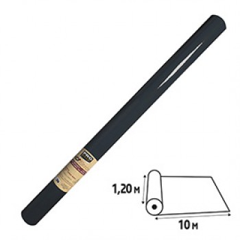 Tovaglia idrorepellente - in rotolo - 1,2 x 10 m - spunbond - nero - Pro Nappe