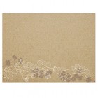 Tovaglietta monouso Floral - 30 x 40 cm - carta - avana - Pro Nappe - conf. 400 pezzi Tovaglietta monouso Floral - 30 x 40 cm - carta - avana - Pro Nappe - conf. 400 pezzi