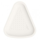 Vassoio pizza - 1/6 - 23 x 26 cm - bianco - Signor Bio - conf. 125 pezzi