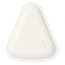 Vassoio pizza - 1/6 - 23 x 26 cm - bianco - Signor Bio - conf. 125 pezzi