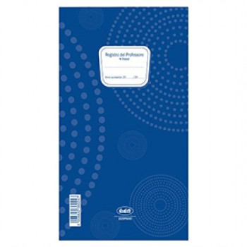 Registro del Professore (6 classi) - 31 x 17 cm - 3225PS000G - Data Ufficio