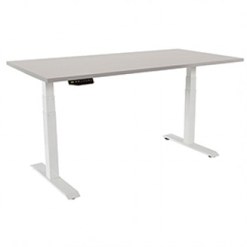 Scrivanie motorizzate - 160 x 80 x 116 cm  - grigio - Rocada