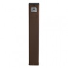 Posacenere da terra - acciaio - 17,5 x 10,5 x 106 cm - 2 L - corten - Stilcasa Posacenere da terra - acciaio - 17,5 x 10,5 x 106 cm - 2 L - corten - Stilcasa