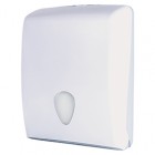 Dispenser asciugamani piegati Stileco - 13 x 27,7 x 37 cm - 600 fogli - ABS - bianco - Medial International