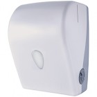 Dispenser asciugamani in rotolo Stileco - autocut - 24 x 24 x 32,5 cm - ABS - bianco - Medial International
