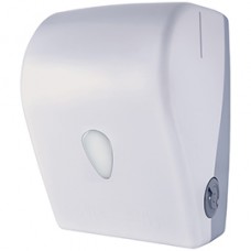 Dispenser asciugamani in rotolo Stileco - 24 x 24 x 32,5 cm - ABS - bianco - Medial