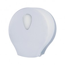 Dispenser carta igienica Stileco rotolo Mini Jumbo - 12,5 x 25,3 x 27,2 cm - rotolo diametro 25 cm - ABS - bianco - Medial