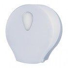 Dispenser carta igienica Stileco - rotolo maxi jumbo - 12,5 x 30,4 x 32,6 cm - ABS - bianco - Medial International