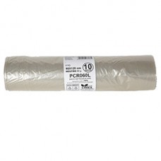 Sacco rifiuti - PCR - 90 x 120 cm - 120 L - 60 gr - neutro -Bio Extrusion - conf. 10 pezzi Sacco rifiuti - PCR - 90 x 120 cm - 120 L - 60 gr - neutro -Bio Extrusion - conf. 10 pezzi