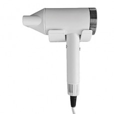 Asciugacapelli Yul Passion - a muro - 19 x 10,8 x 28 cm - 1500 W - ABS - bianco - Medial International