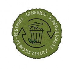 Etichetta in vinile raccolta differenziata Stik - generico - autoadesiva - 10,5 x 10,5 cm - PVC - verde - Medial International Etichetta in vinile raccolta differenziata Stik - generico - autoadesiva - 10,5 x 10,5 cm - PVC - verde - Medial International