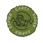 Etichetta in vinile raccolta differenziata Stik - carta - autoadesiva - 10,5 x 10,5 cm - PVC - verde - Medial International