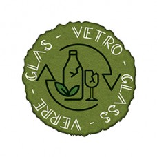 Etichetta in vinile raccolta differenziata Stik - vetro - autoadesiva - 10,5 x 10,5 cm - PVC - verde - Medial International Etichetta in vinile raccolta differenziata Stik - vetro - autoadesiva - 10,5 x 10,5 cm - PVC - verde - Medial International