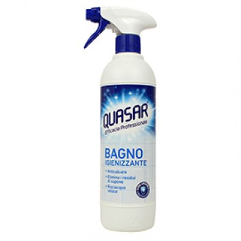 Detergente igienizzante bagno in spray Quasar - flacone da 580 ml - Quasar Detergente igienizzante bagno in spray Quasar - flacone da 580 ml - Quasar