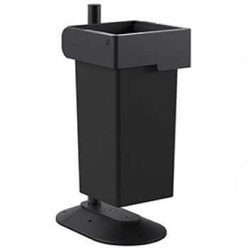 Portarifiuti MODULA - da terra - con contenitore - 41,5 x 63 x 97,5 cm - 73 L - antracite - Stilcasa