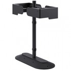 Portarifiuti MODULA - da terra - con reggisacco - doppio - 35,5 x 85 x 97,5 cm - 90+90 L - antracite - Stilcasa