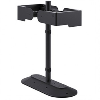 Portarifiuti MODULA - da terra - con reggisacco - doppio - 35,5 x 85 x 97,5 cm - 90+90 L - antracite - Stilcasa