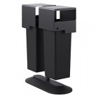 Portarifiuti MODULA - da terra - coperto - con contenitore - doppio - 85 x 35 x 107,5 cm - 53+53 L - antracite - Stilcasa