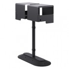 Portarifiuti MODULA - da terra - coperto - con reggisacco - doppio - 35 x 85 x 107,5 cm - 90+90 L - antracite - Stilcasa