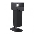 Portarifiuti MODULA - da terra - coperto - con contenitore - 35 x 60 x 107,5 cm - 53 L - antracite - Stilcasa